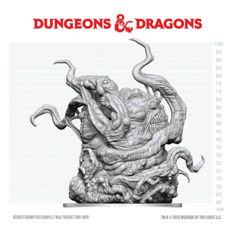 Dungeons & Dragons Nolzur's Marvelous Miniatures Unpainted Miniature Shoggoth 20 cm