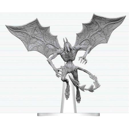 Dungeons &amp Dragons Nolzur's Marvelous Miniatures Unpainted Miniature Nightgaunt 8 cm