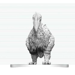 D&D Nolzur's Marvelous Miniatures Mini Figure Axe Beak 4 cm