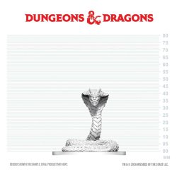 D&D Nolzur's Marvelous Miniatures Mini Figure Guardian Naga 6 cm