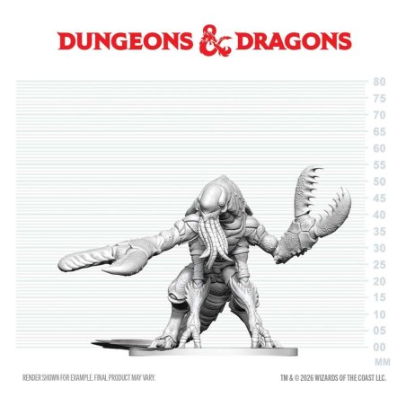 D&D Nolzur's Marvelous Miniatures Mini Figure Chuul 6 cm