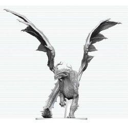 Dungeons & Dragons Nolzur's Marvelous Miniatures Unpainted Miniature Adult Spirit Dragon 24 cm