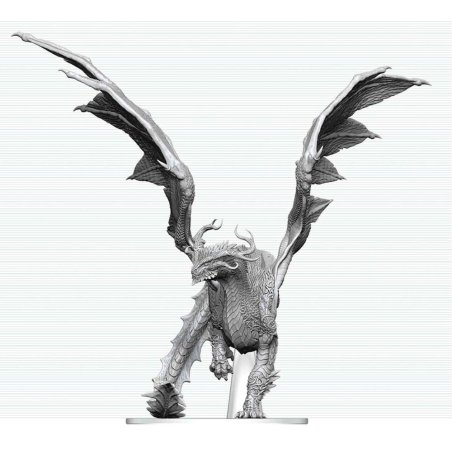 Dungeons & Dragons Nolzur's Marvelous Miniatures Unpainted Miniature Adult Spirit Dragon 24 cm