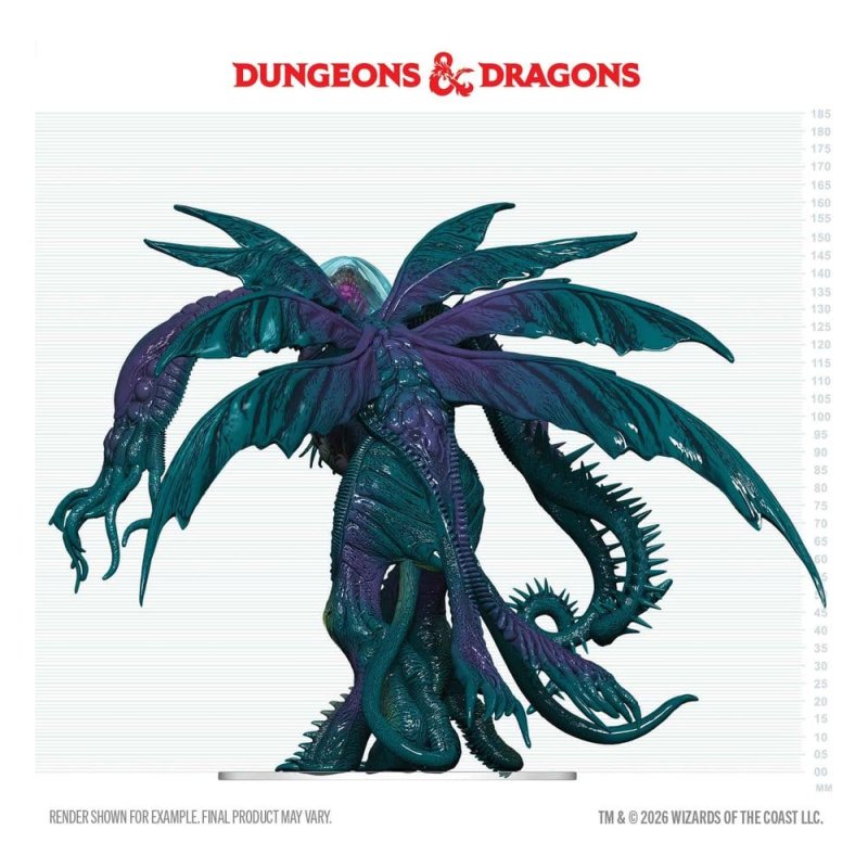 D&D Icons of the Realms Boxed prepainted Miniatures Cthulhu 20 cm