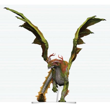 Dungeons & Dragons Icons of the Realms prepainted Miniatures Adult Spirit Dragon 24 cm