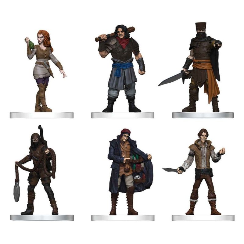Pathfinder Battles Boxed prepainted Miniatures Criminals 20 cm