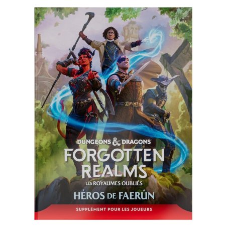 Dungeons & Dragons RPG Forgotten Realms: Héros de Faerun Player Expansion *French Version*