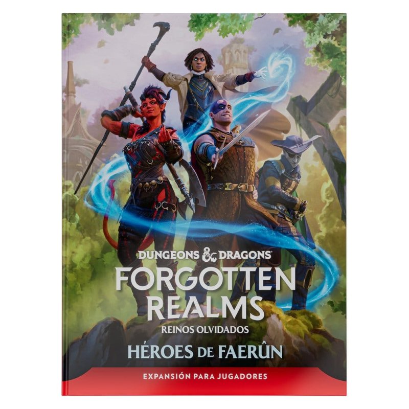 Dungeons & Dragons RPG Forgotten Realms: Héroes de Faerun Player Expansion *Spanish Version*