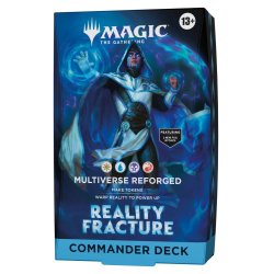 Magic the Gathering Reality Fracture Commander Deck Multiverse Reforged Assortment (4) english