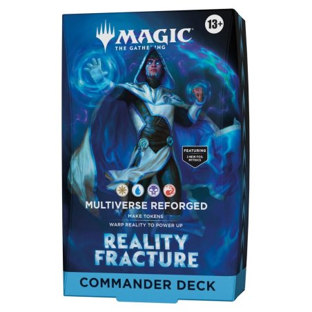 Magic the Gathering Reality Fracture Commander Deck Multiverse Reforged Assortment (4) english