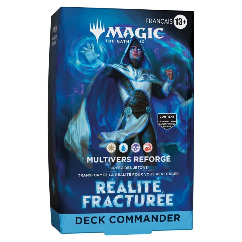 Magic the Gathering Réalité fracturée Commander Deck Multiverse Reforged Assortment (4) french