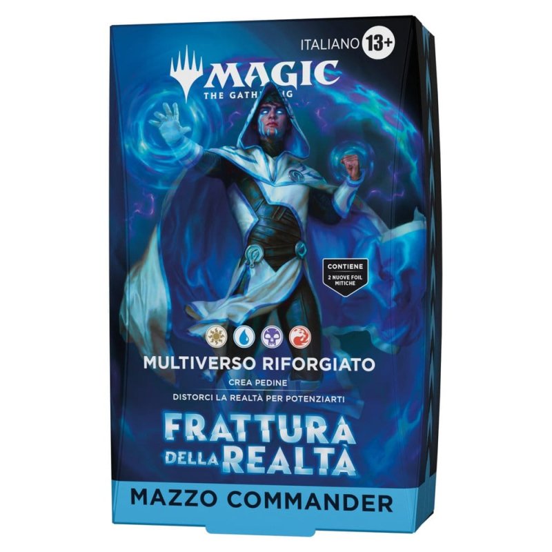 Magic the Gathering Frattura della Realtà Commander Deck Multiverse Reforged Assortment (4) italian