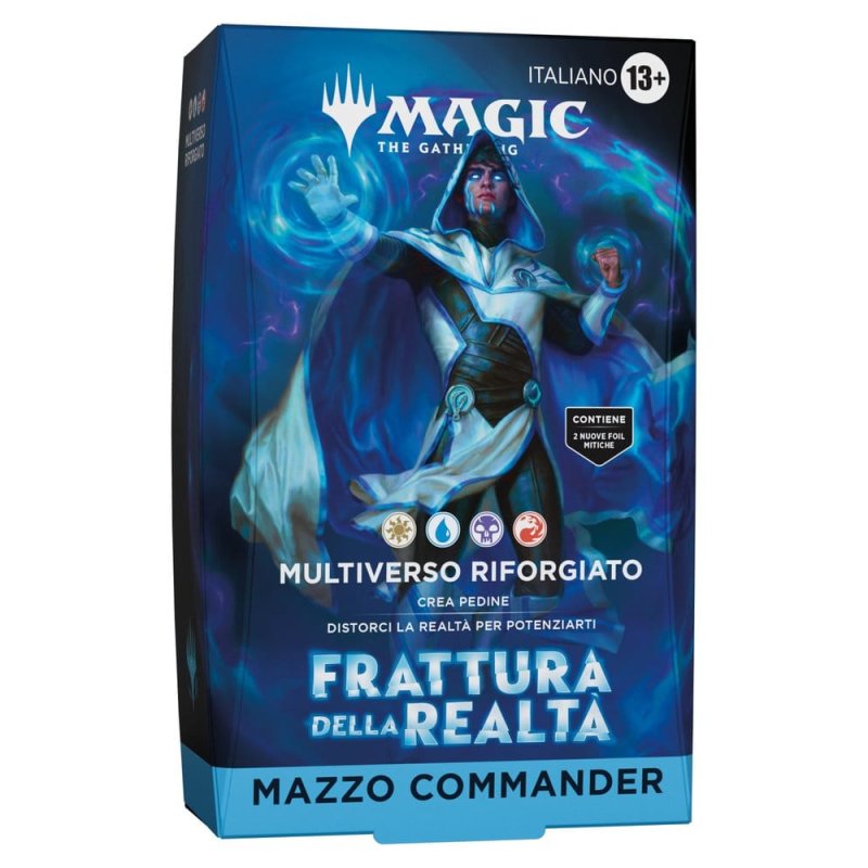 Magic the Gathering Frattura della Realtà Commander Deck Multiverse Reforged Assortment (4) italian