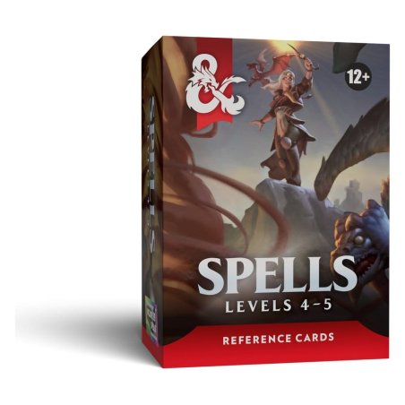 Dungeons & Dragons Reference Cards - Spells: Levels 4–5