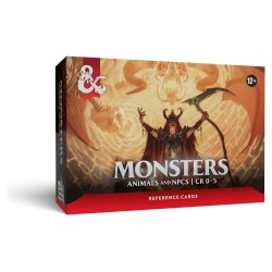 Dungeons & Dragons Reference Cards - Monsters: Animals and NPCs