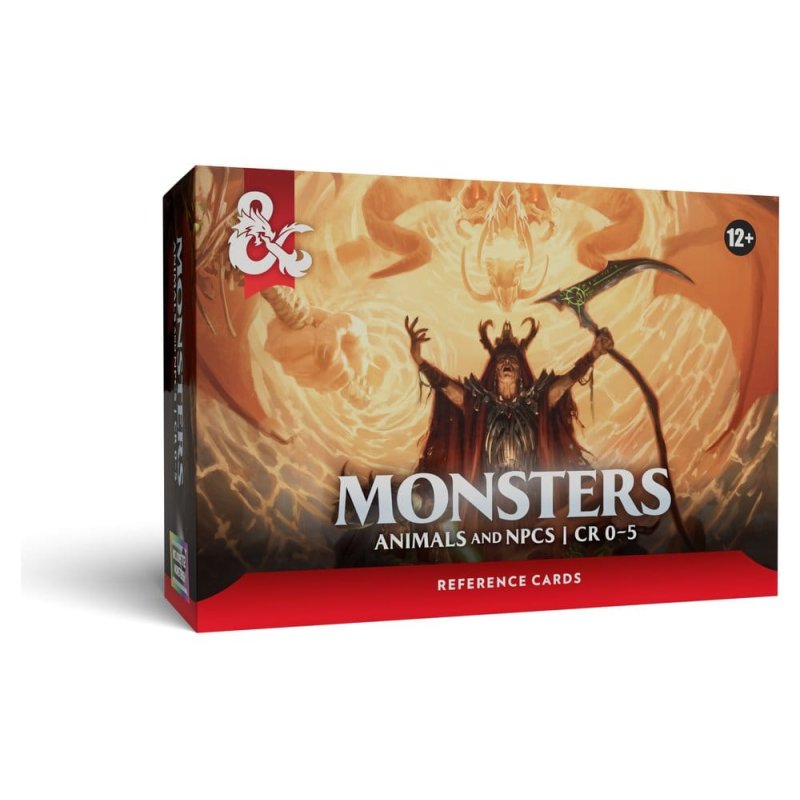 Dungeons & Dragons Reference Cards - Monsters: Animals and NPCs