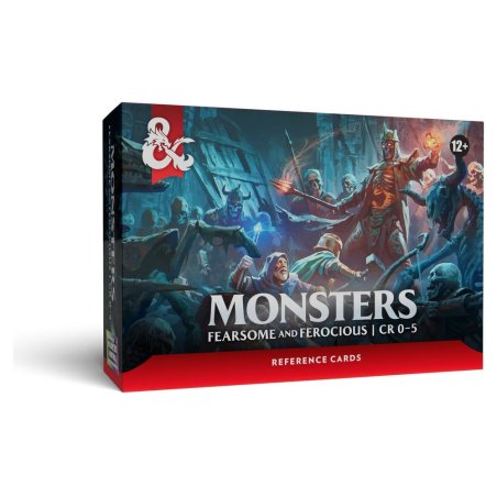 Dungeons & Dragons Reference Cards - Monsters: Fearsome and Ferocious