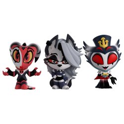 Helluva Boss Mini Tooz Mini Figures 3-Pack Blitzo, Loona &amp Stolas