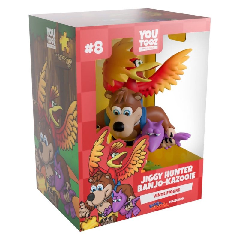 Banjo-Kazooie Vinyl Figure Jiggy Hunter Banjo & Kazooie 13 cm