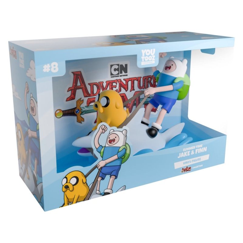 Adventure Time Vinyl Figure Jake & Finn Summertime 13 cm
