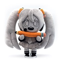 SpongeBob SquarePants x Hatsune Miku Plush Figure DoodleBob Miku 22 cm