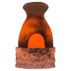 Rust Nightlight Furnace 13 cm