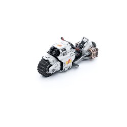 Warhammer 40k véhicule 1/18 White Scars Raider-pattern Combat Bike 22 cm