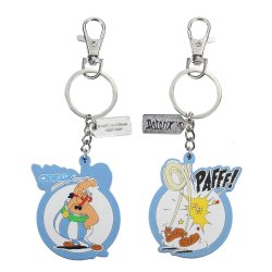 ASTERIX - Obelix Pafff - Porte-clé réversible Caoutchouc "10x20x2cm"