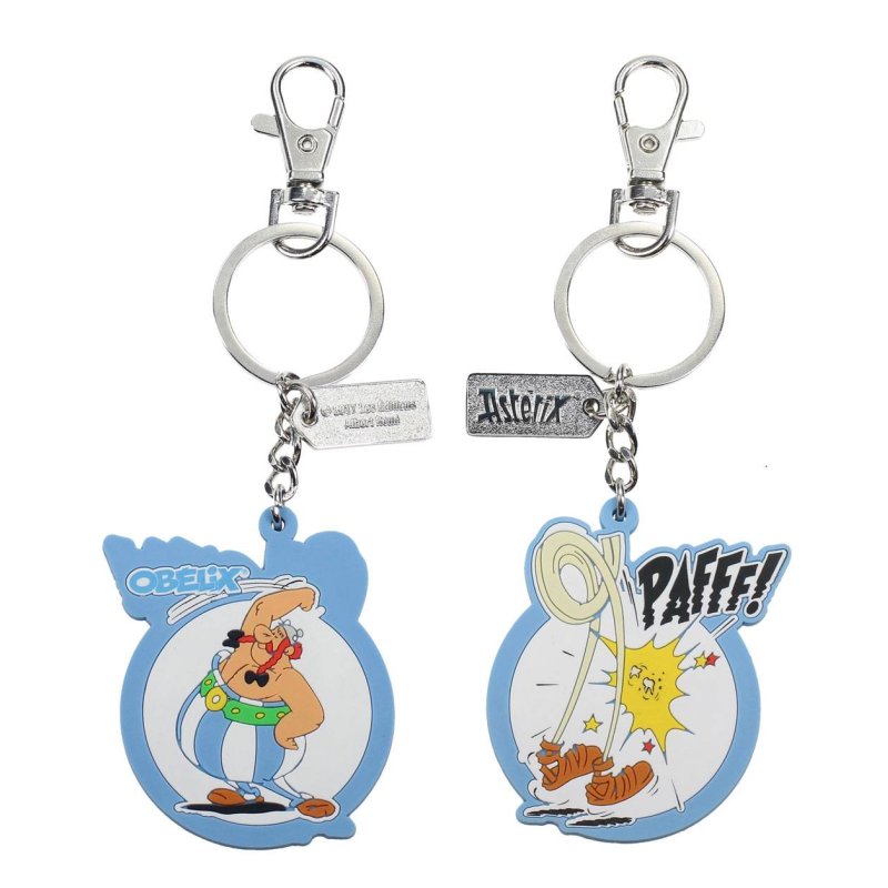 ASTERIX - Obelix Pafff - Porte-clé réversible Caoutchouc "10x20x2cm"