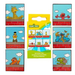 1, Rue Sésame Street by Loungefly assortiment pin's émaillés Blind Box (12)