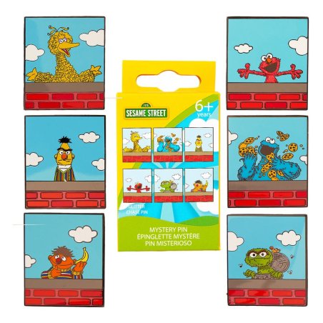 1, Rue Sésame Street by Loungefly assortiment pin's émaillés Blind Box (12)