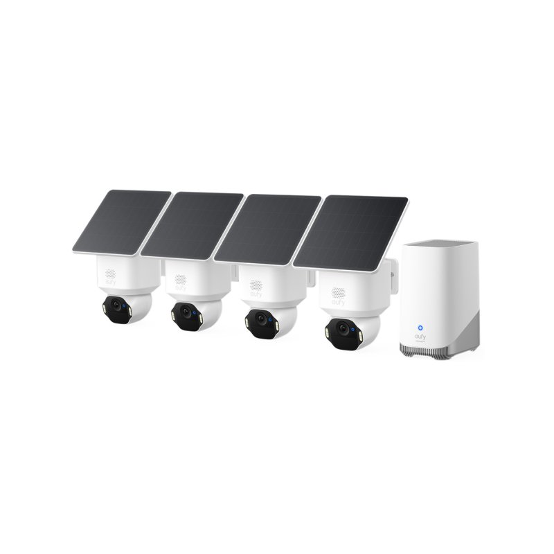 Eufy SoloCam E42 HomeBase S380 Bullet IP security camera Indoor & outdoor 3840 x 2160 pixels Ceiling/wall