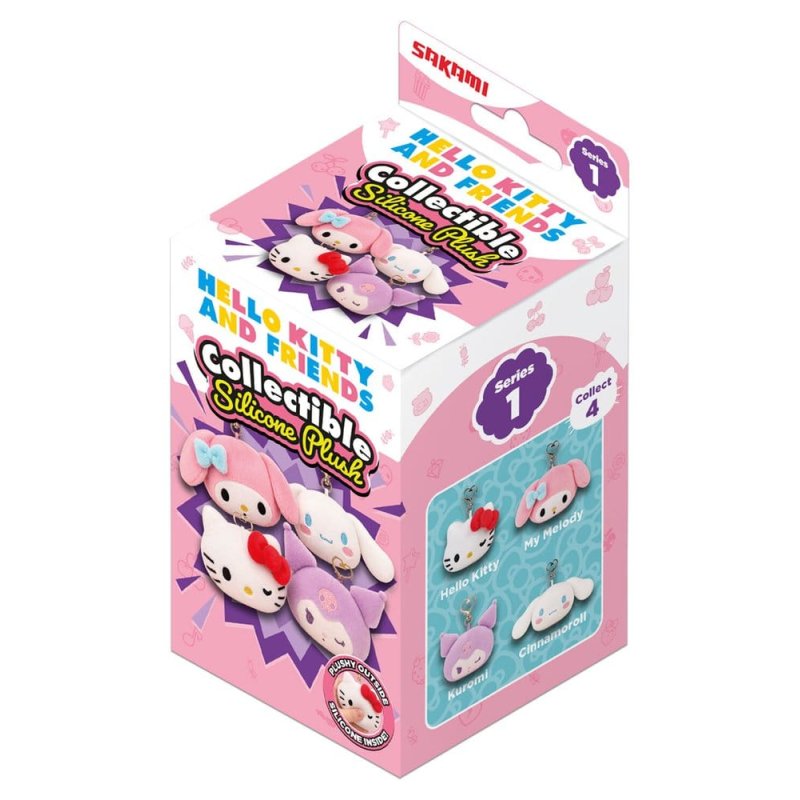 Sanrio Silicone Plush Figures Blind Box Display (8)