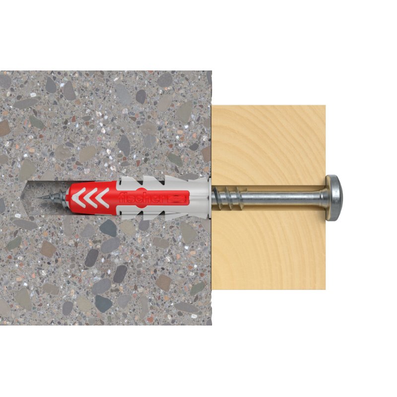 Fischer DuoPower 120 pièce(s) Fiche murale 30 mm