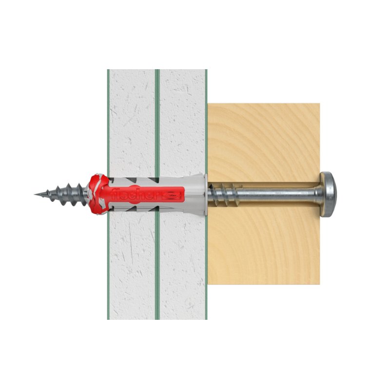 Fischer DuoPower 120 pièce(s) Fiche murale 30 mm
