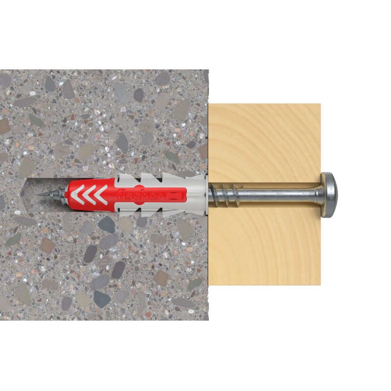 Fischer 536382 ancrage à vis et cheville murale 240 pièce(s) Fiche murale 30 mm