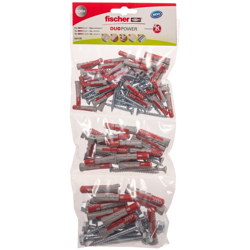 Fischer 541179 screw anchor / wall plug 96 pc(s)
