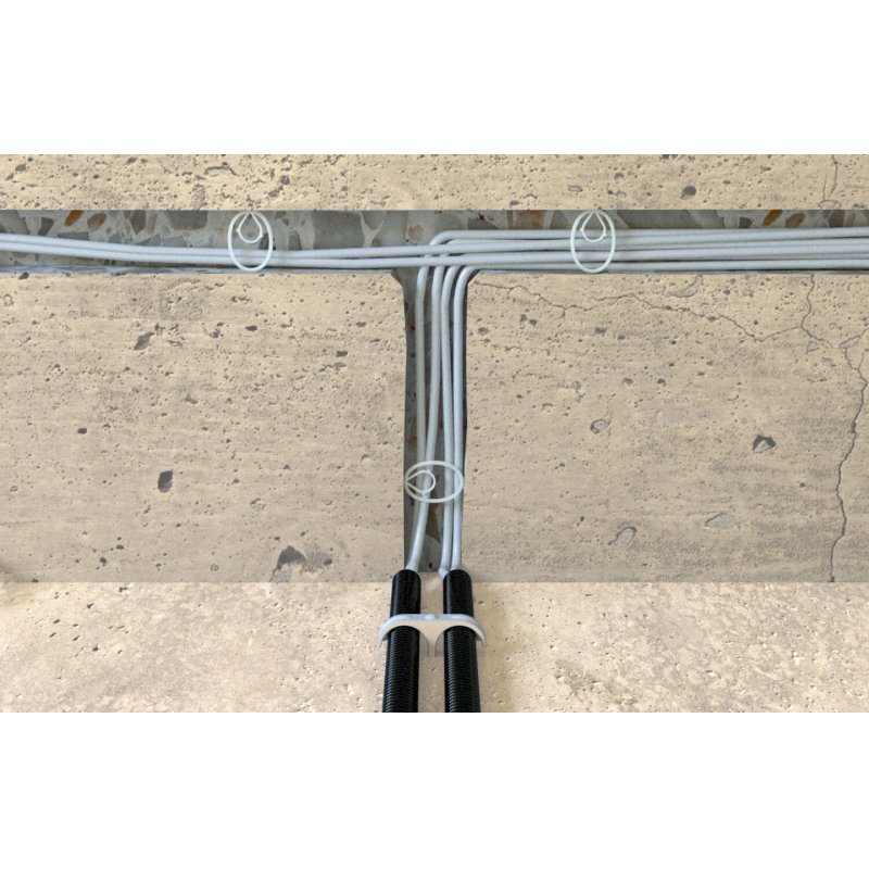 Fischer 545792 cable clamp 50 pc(s)