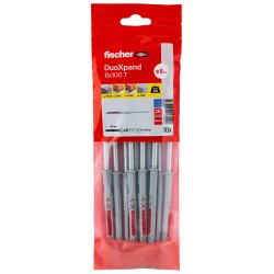 Fischer 562200 ancrage à vis et cheville murale 10 pièce(s)