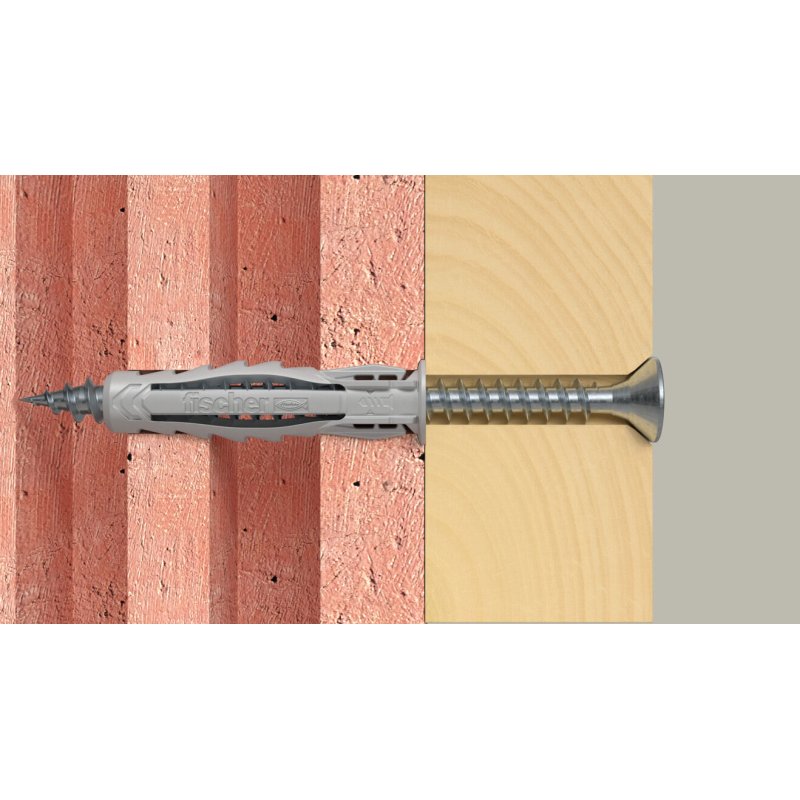 Fischer 568004 ancrage à vis et cheville murale 200 pièce(s) Ancre d'expansion 20 mm