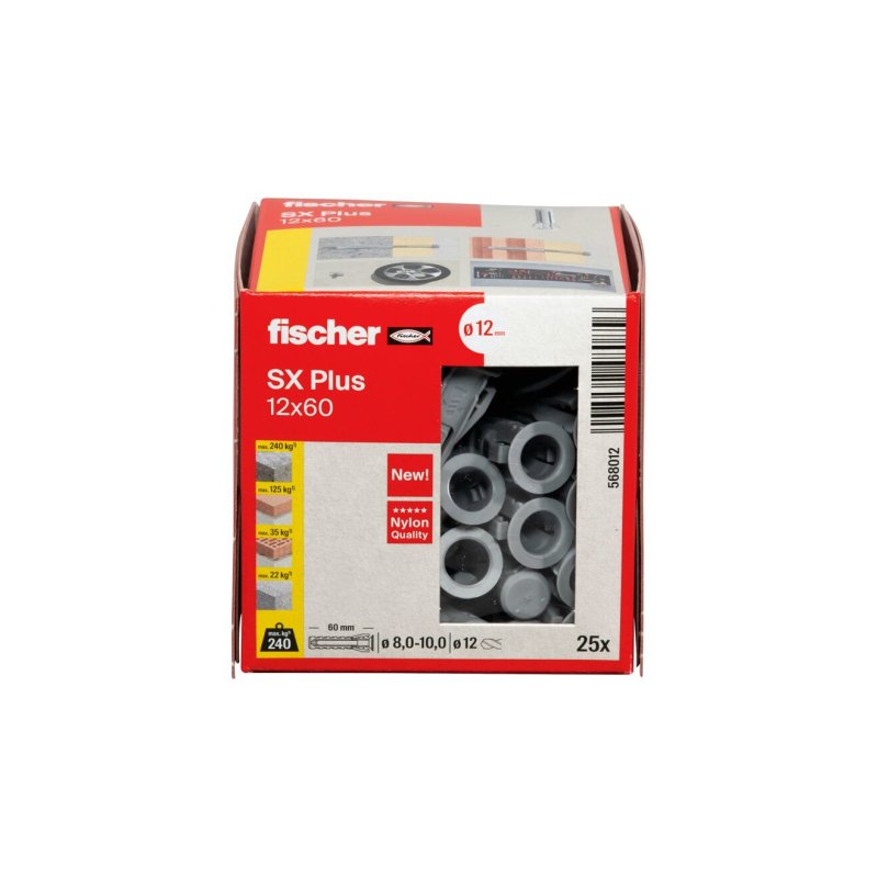 Fischer Dübel SX Plus 12x60