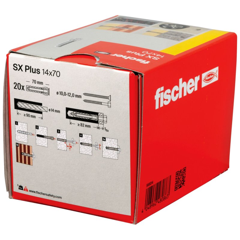 Fischer 568014 screw anchor / wall plug 20 pc(s)