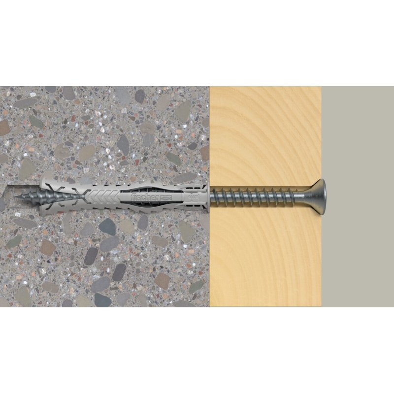 Fischer 568106 ancrage à vis et cheville murale 100 pièce(s) Ancre d'expansion 50 mm