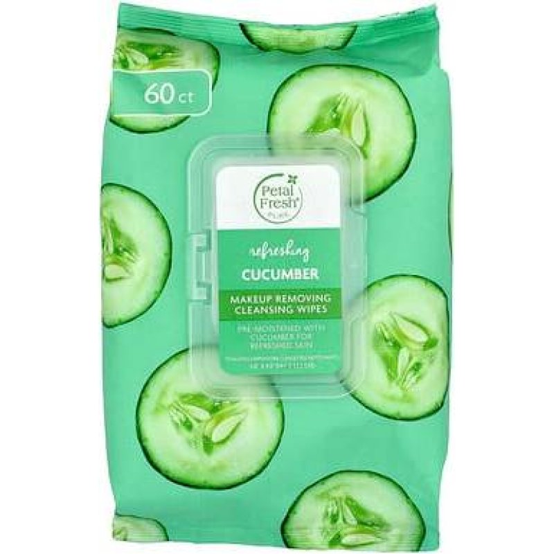 Petal Fresh - Pure Cucumber Makeup Removing Wipes