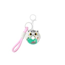 iTotal - Donut keychain WHITE CAT (XL3066)
