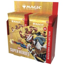 Magic: The Gathering - Boîte de Boosters Collector Marvel Super Heroes (12 Boosters)