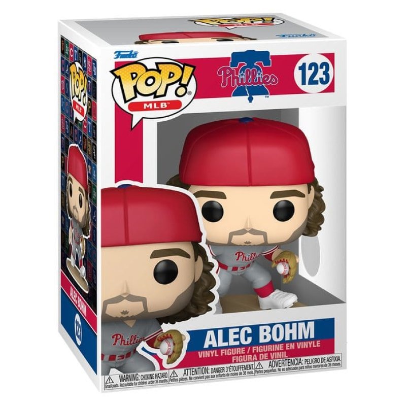 MLB POP! Vinyl Figure Phillies- Alec Bohm 9 cm