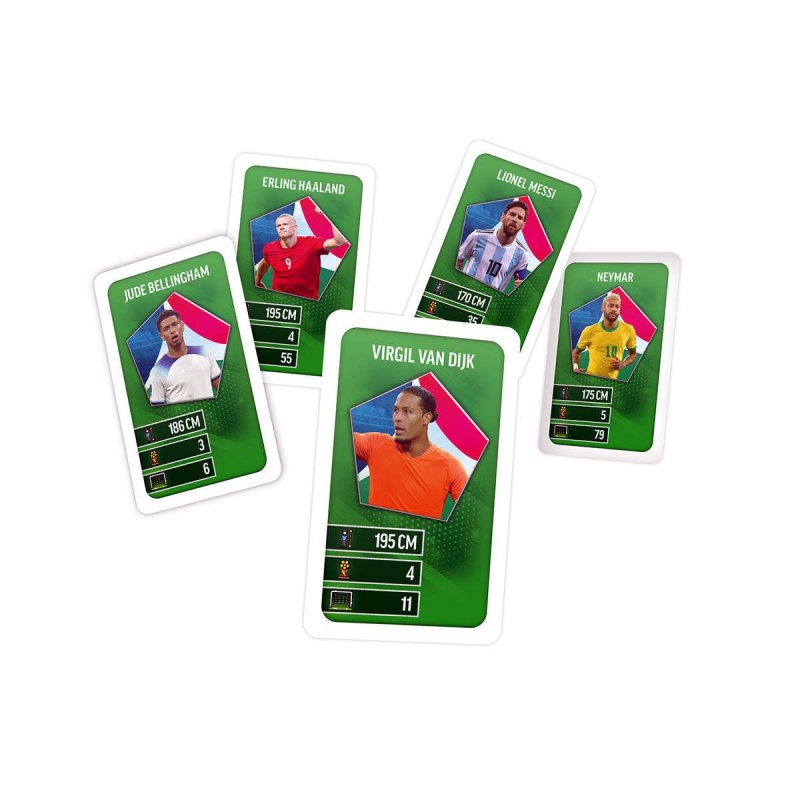 Weltfussballstars Top Trumps DASH Board Game