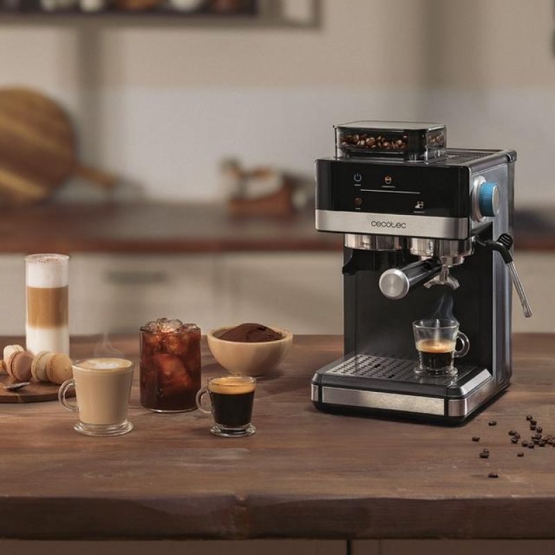 Cecotec Power Espresso 20 Grind Semi-automatique Machine à expresso 1,7 L