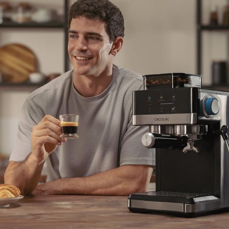 Cecotec Power Espresso 20 Grind Semi-automatique Machine à expresso 1,7 L